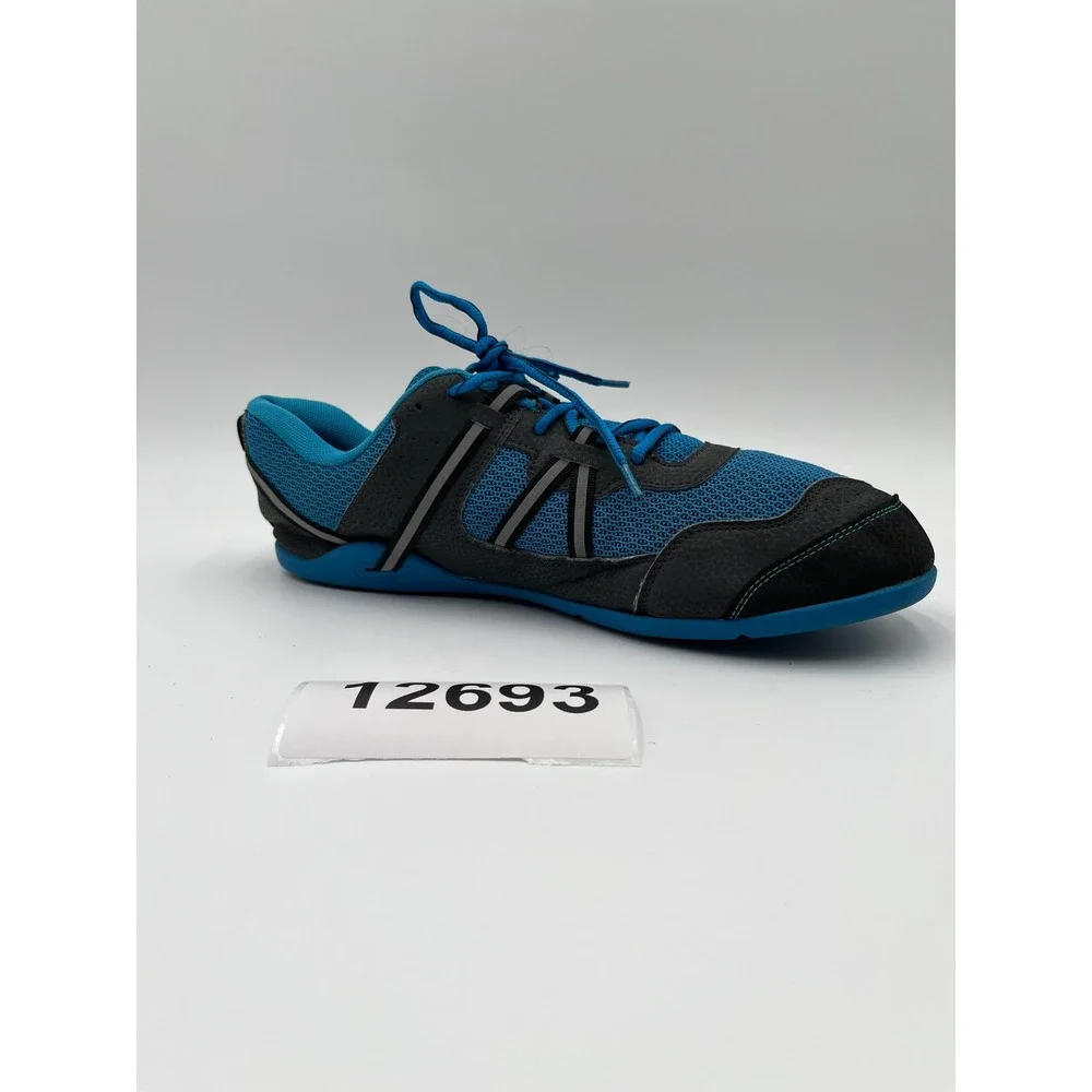Xero Shoes Prio F190615W Running Sneakers Mens 12 Imperial Blue Black Lace Up